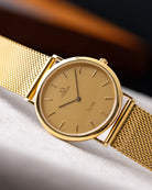 Vintage Omega De Ville, Ultra Thin. Case, Ref. 195.0075.2, Quartz Cal. 1378 from 1980's - DuMarko