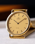 Vintage Omega De Ville, Ultra Thin. Case, Ref. 195.0075.2, Quartz Cal. 1378 from 1980's - DuMarko