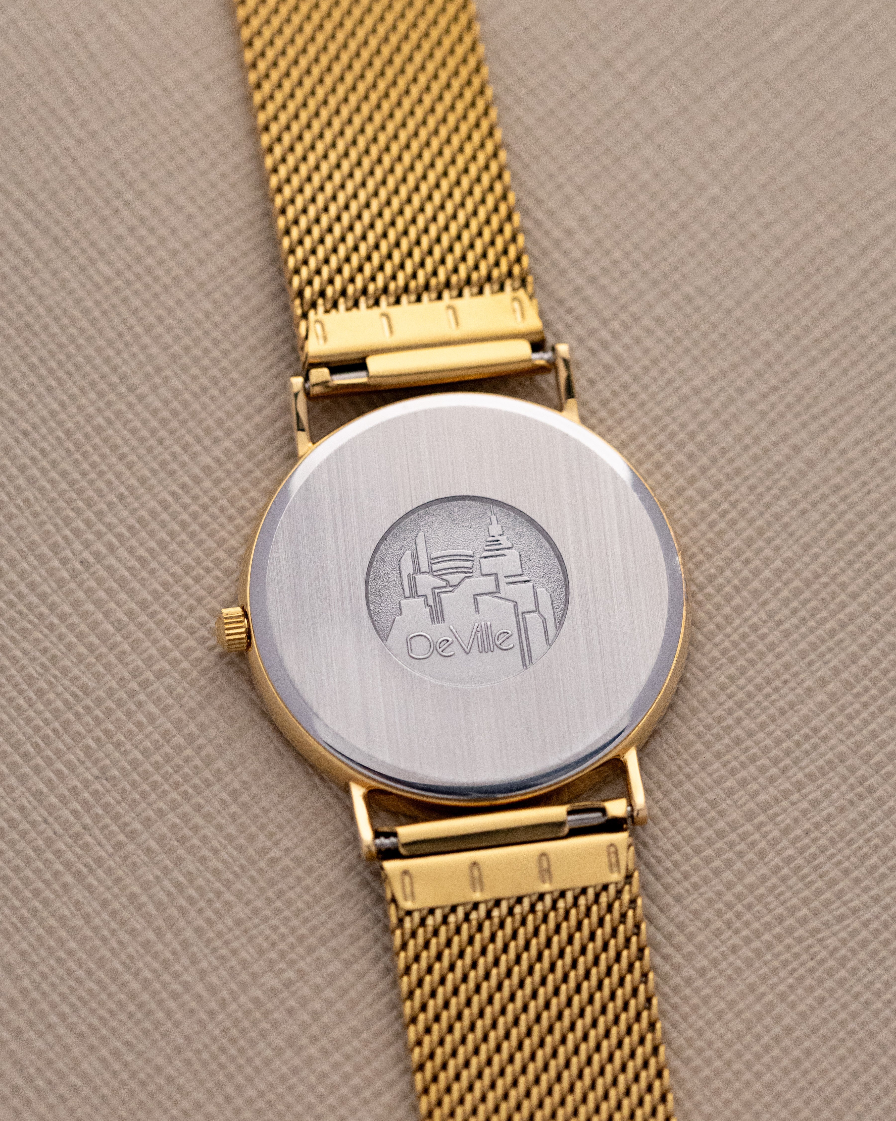 Vintage Omega De Ville, Ultra Thin. Case, Ref. 195.0075.2, Quartz Cal. 1378 from 1980's - DuMarko