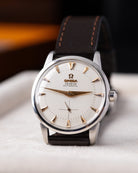 Vintage Omega Genève Automatic Swiss watch, Ref. 2981 - 1, Cal. 491 from 1958, Original Creamy Dial with Gold Markers - DuMarko