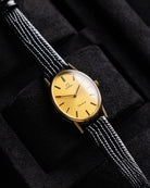Vintage Omega Genève, Oval Gold - plated Case, Gold tone dial from 1970’s - DuMarko
