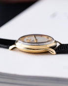 Vintage Omega Genève Two - tone Crosshair Dial, Ref. 2619, 18K Solid Gold Case from 1950 - DuMarko