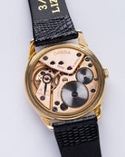 Vintage Omega Genève Two - tone Crosshair Dial, Ref. 2619, 18K Solid Gold Case from 1950 - DuMarko