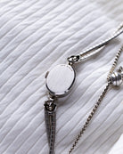 Vintage Omega Ladies' 14k Solid White Gold Swiss Watch, Cal. 458 from 1950's - DuMarko