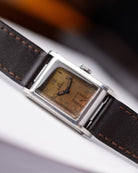 Vintage Omega Marine Standard CK 3635 Swiss Watch, Cal. T17 Movement, Bronze Patina Dial from 1939 - DuMarko
