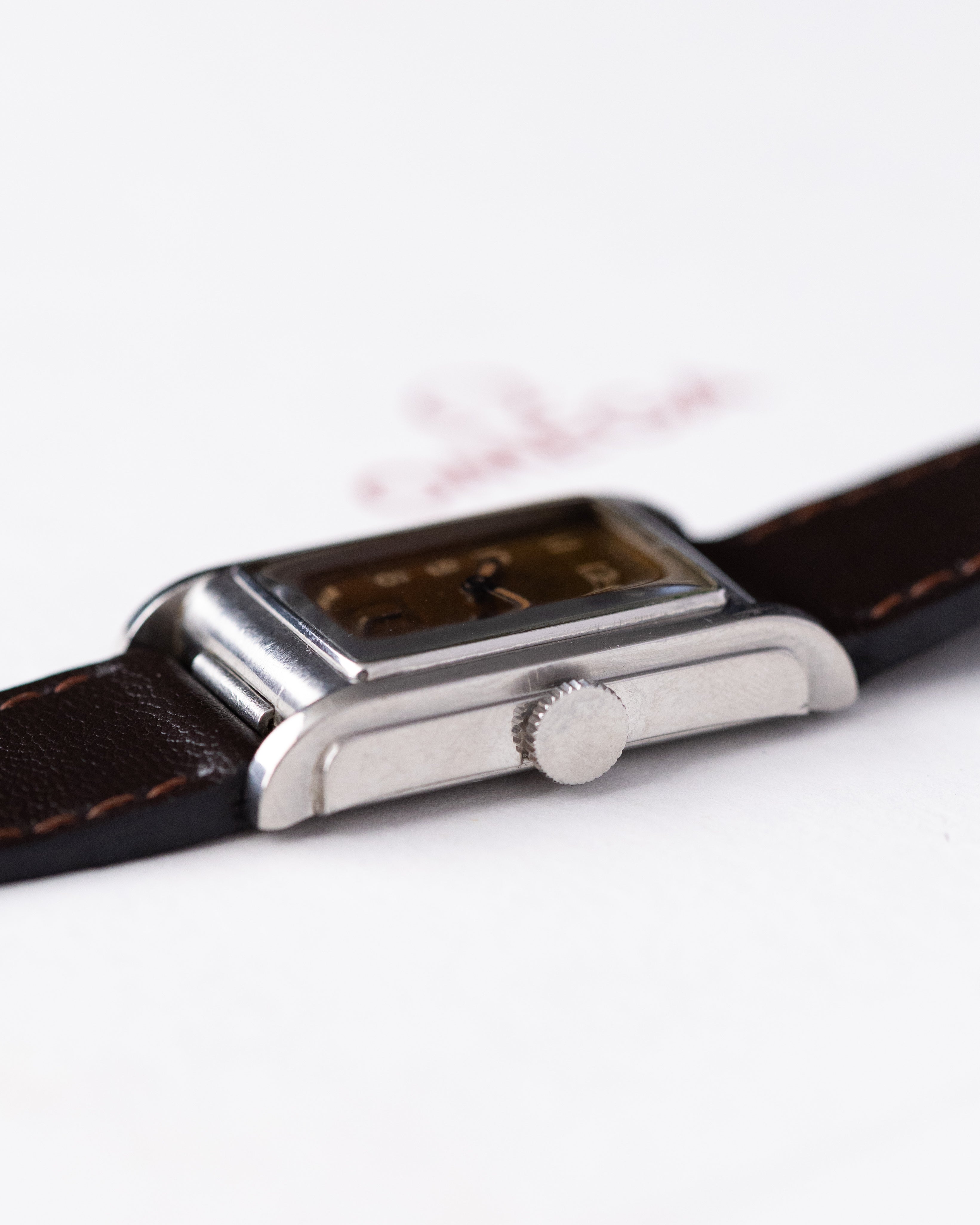 Vintage Omega Marine Standard CK 3635 Swiss Watch, Cal. T17 Movement, Bronze Patina Dial from 1939 - DuMarko