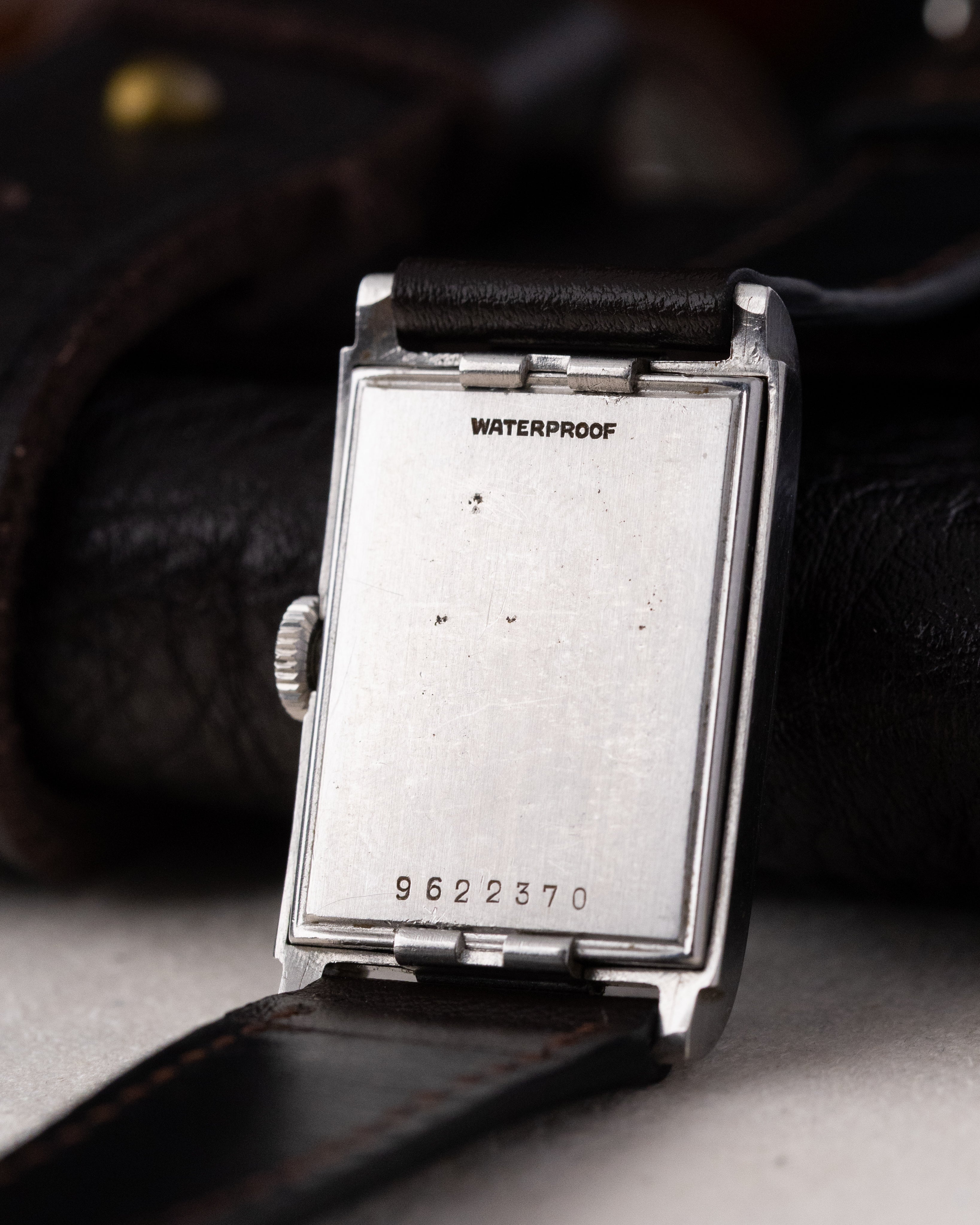 Vintage Omega Marine Standard CK 3635 Swiss Watch, Cal. T17 Movement, Bronze Patina Dial from 1939 - DuMarko