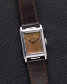 Vintage Omega Marine Standard CK 3635 Swiss Watch, Cal. T17 Movement, Bronze Patina Dial from 1939 - DuMarko