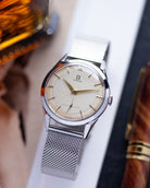 Vintage Omega Ref. 2605 - 18, Cal. 266, Pitted Dial, Swiss Made - DuMarko