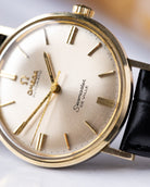 Vintage Omega Seamaster De Ville Automatic, Monocoque Case, Swiss Watch, 14K Solid Gold Bezel - DuMarko