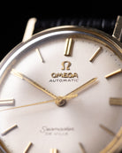 Vintage Omega Seamaster De Ville Automatic, Monocoque Case, Swiss Watch, 14K Solid Gold Bezel - DuMarko