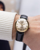 Vintage Omega Seamaster De Ville Automatic, Monocoque Case, Swiss Watch, 14K Solid Gold Bezel - DuMarko