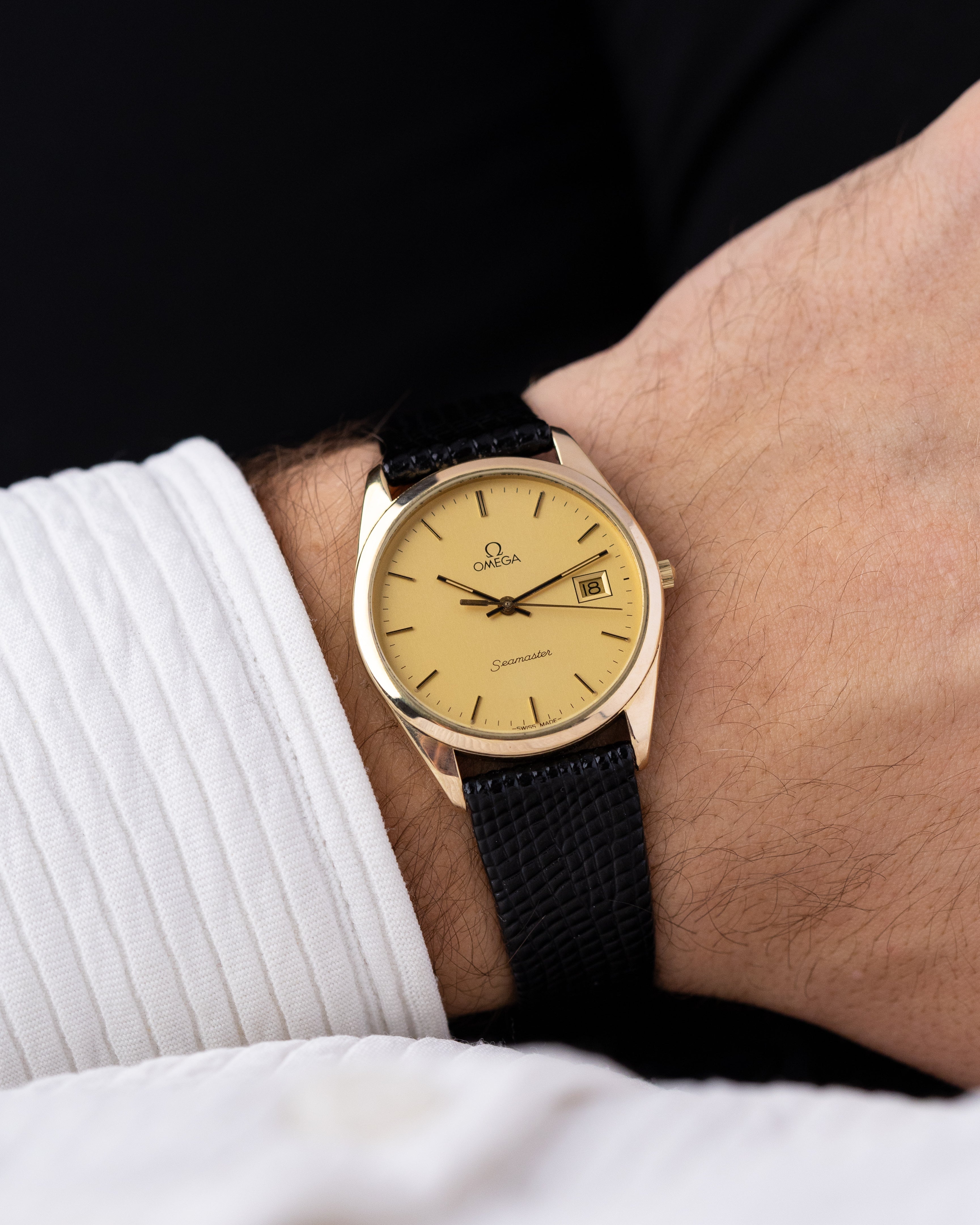 Vintage Omega Seamaster Quartz Date, Ref. 196.0313, Cal. 1430 from 1980's - DuMarko