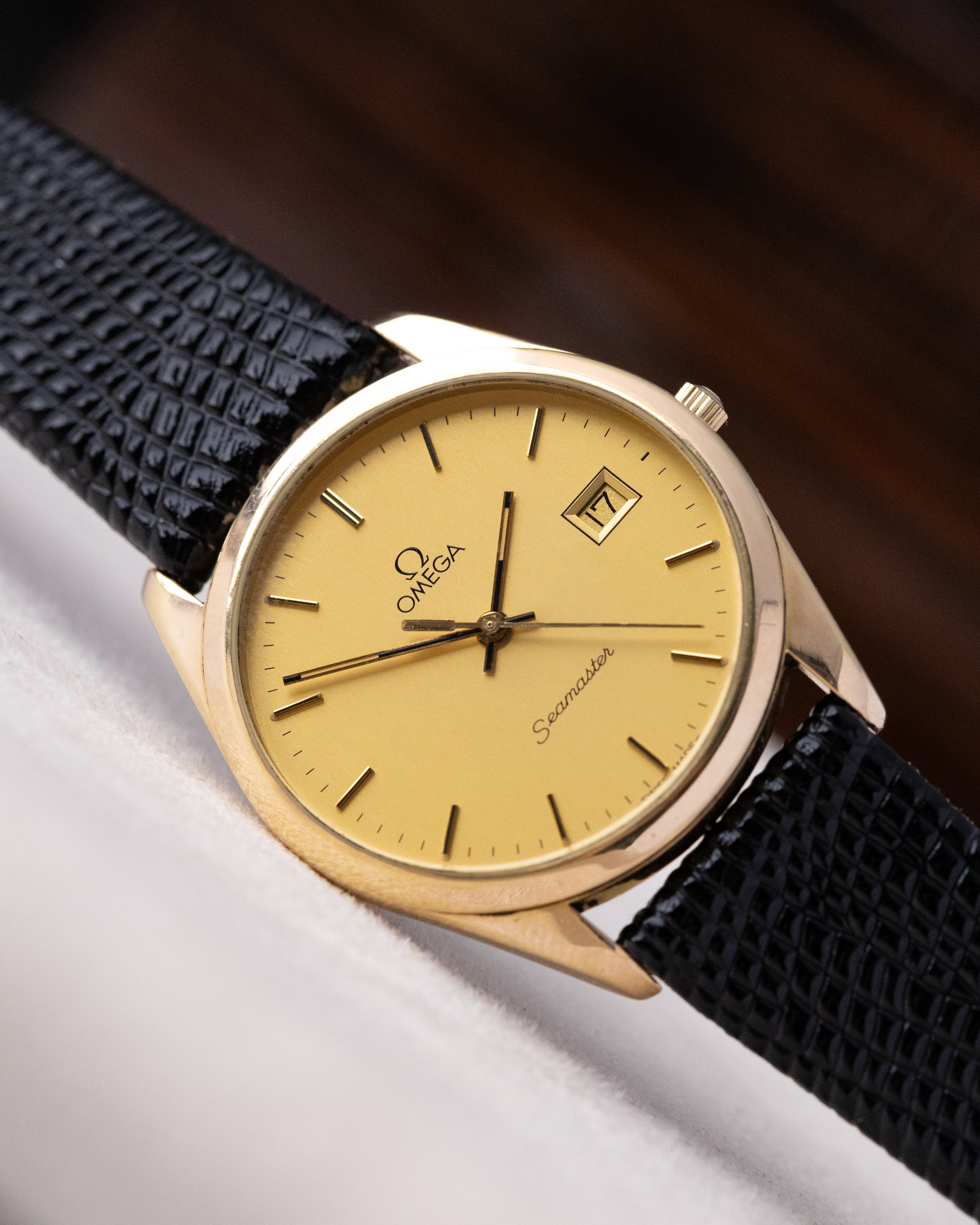 Vintage Omega Seamaster Quartz Date, Ref. 196.0313, Cal. 1430 from 1980's - DuMarko