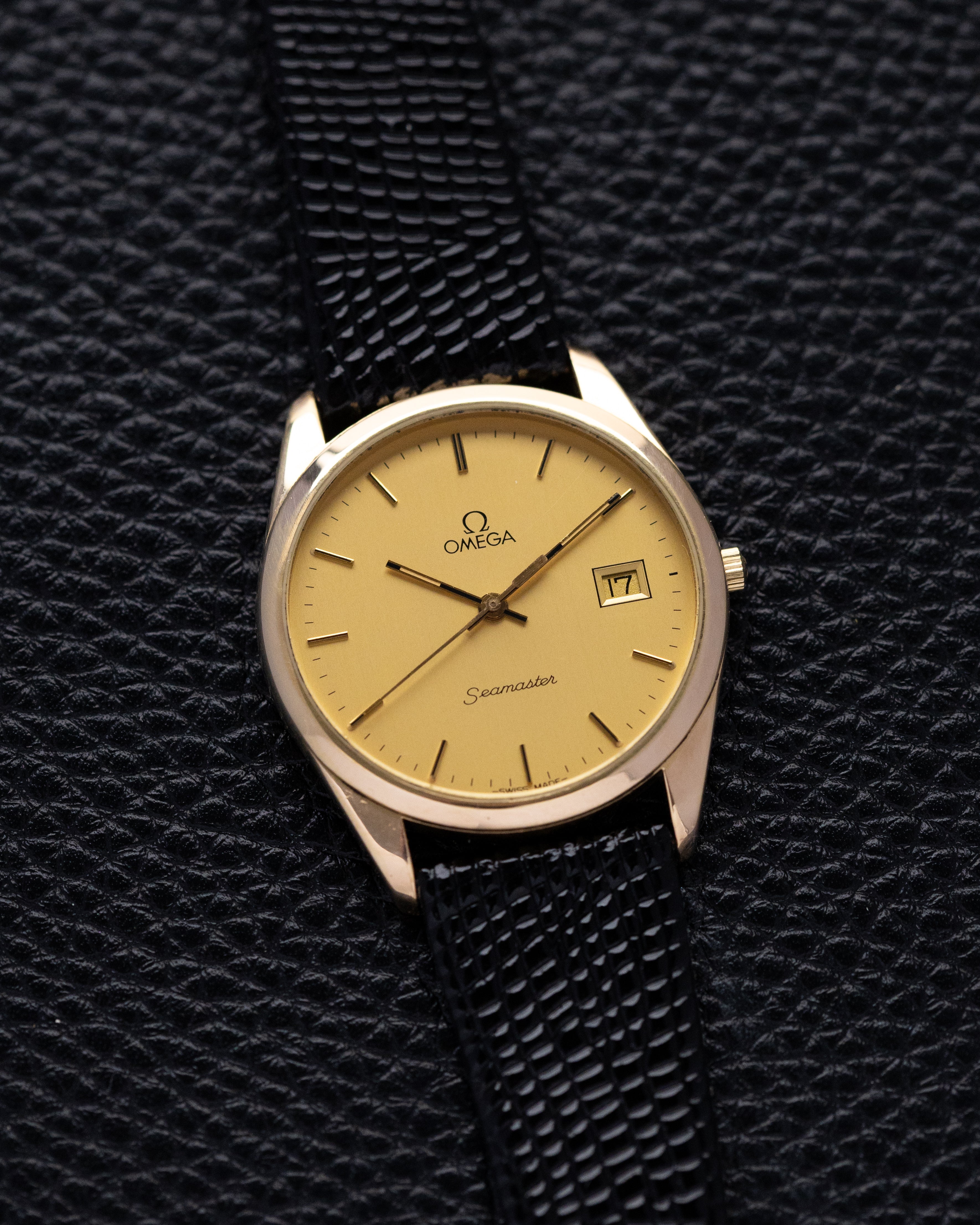 Vintage Omega Seamaster Quartz Date, Ref. 196.0313, Cal. 1430 from 1980's - DuMarko