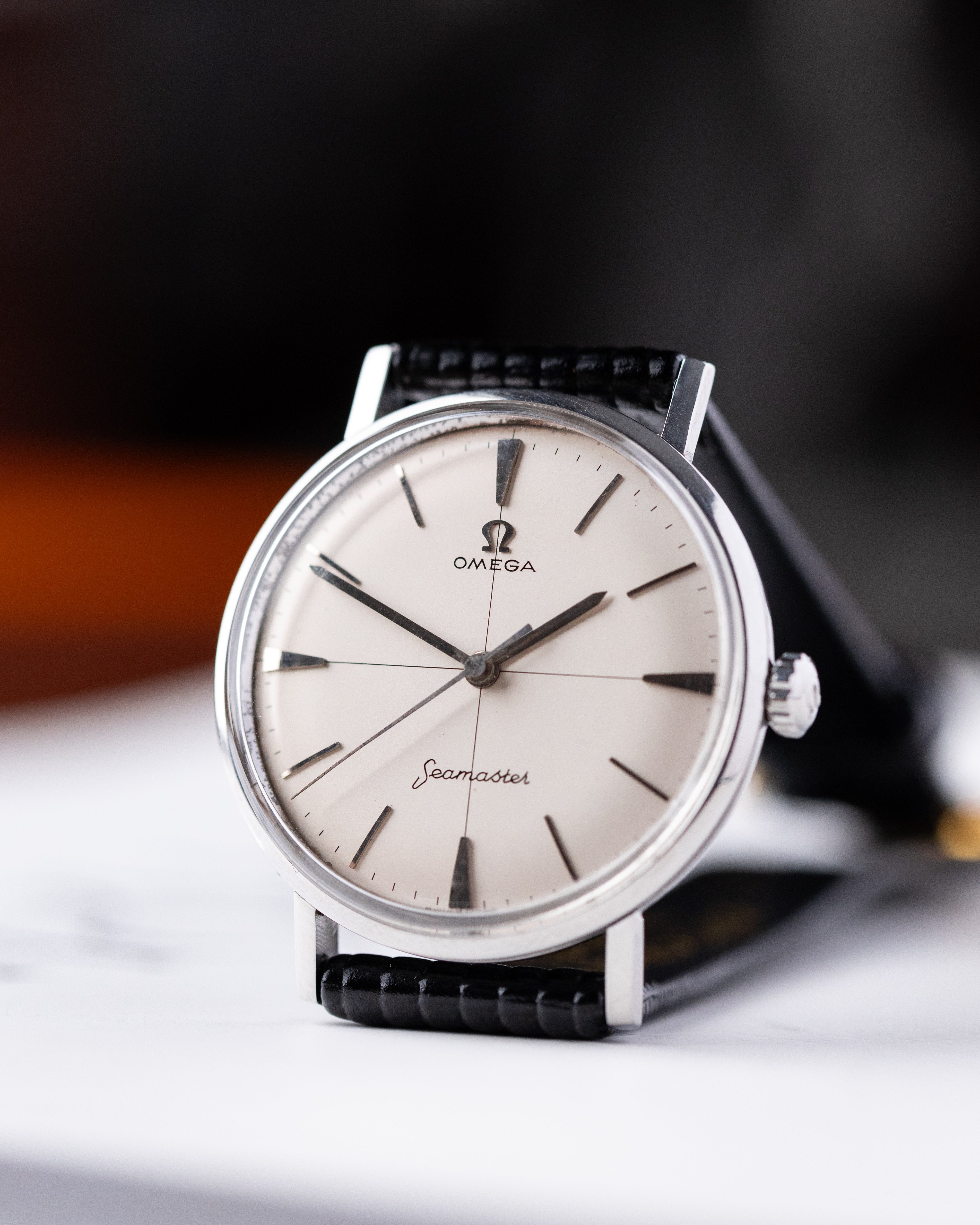 Vintage Omega Seamaster Ref. 135.020, Crosshair Dial, Hand - wound Cal. 600 from 1960’s - DuMarko