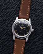 Vintage Omega Seamaster, Ref. 2852 - 4 SC, Black Gilt Crosshair Dial, Bumper Cal. 501 from 1952 - DuMarko
