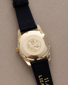 Vintage Omega Seamaster Swiss Watch, Sunburst Dial, Solid 14K Gold Case, Circa 1961 - DuMarko