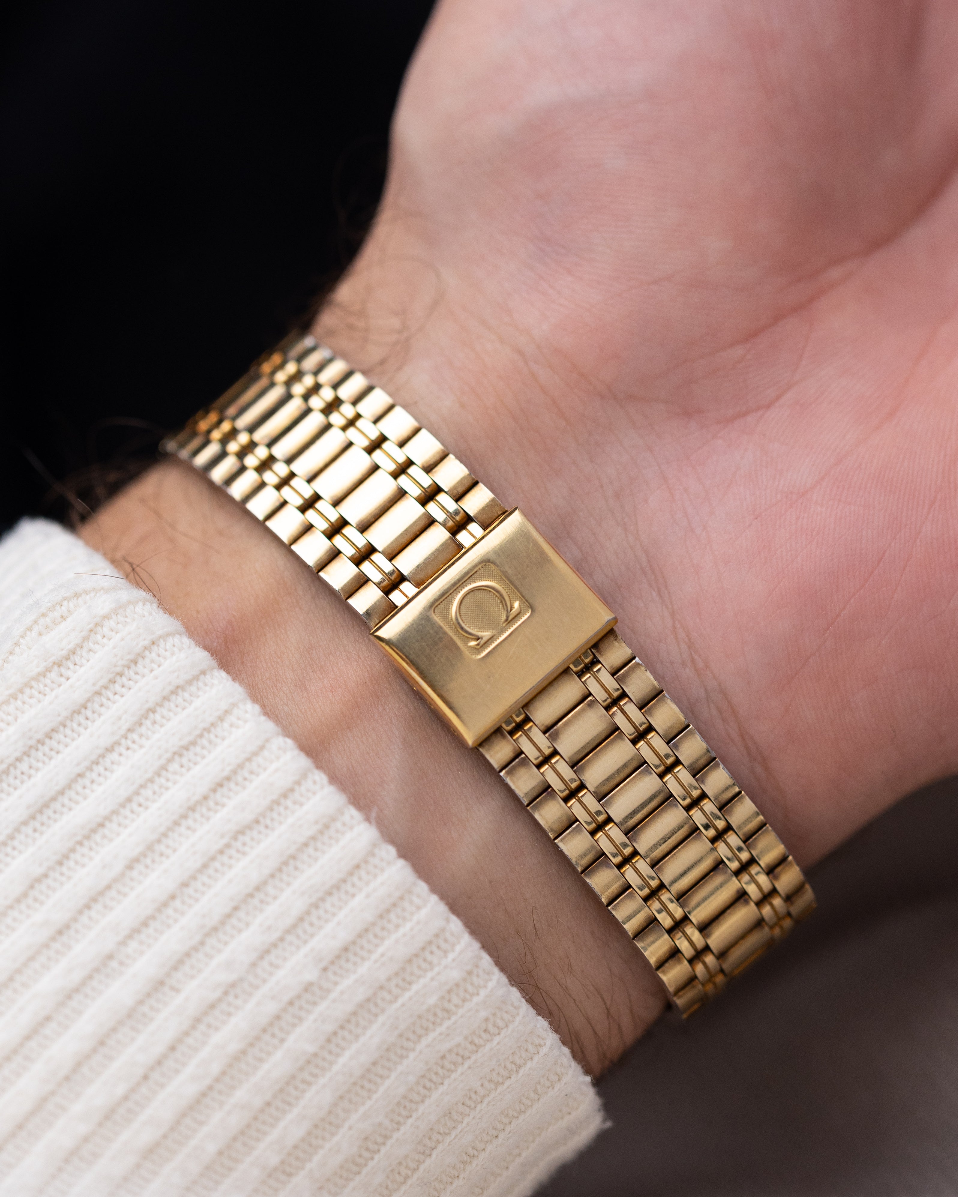 Vintage Omega Seamaster Tank, Sunburst Dial, Quartz Cal. 1420 from 1980's - DuMarko