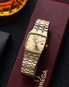 Vintage Omega Seamaster Tank, Sunburst Dial, Quartz Cal. 1420 from 1980's - DuMarko