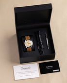 Vintage Omega Swiss Watch, Cream Dial Sub - Second, Ref. 2503 - 18, Cal. 266 from 1952 - DuMarko