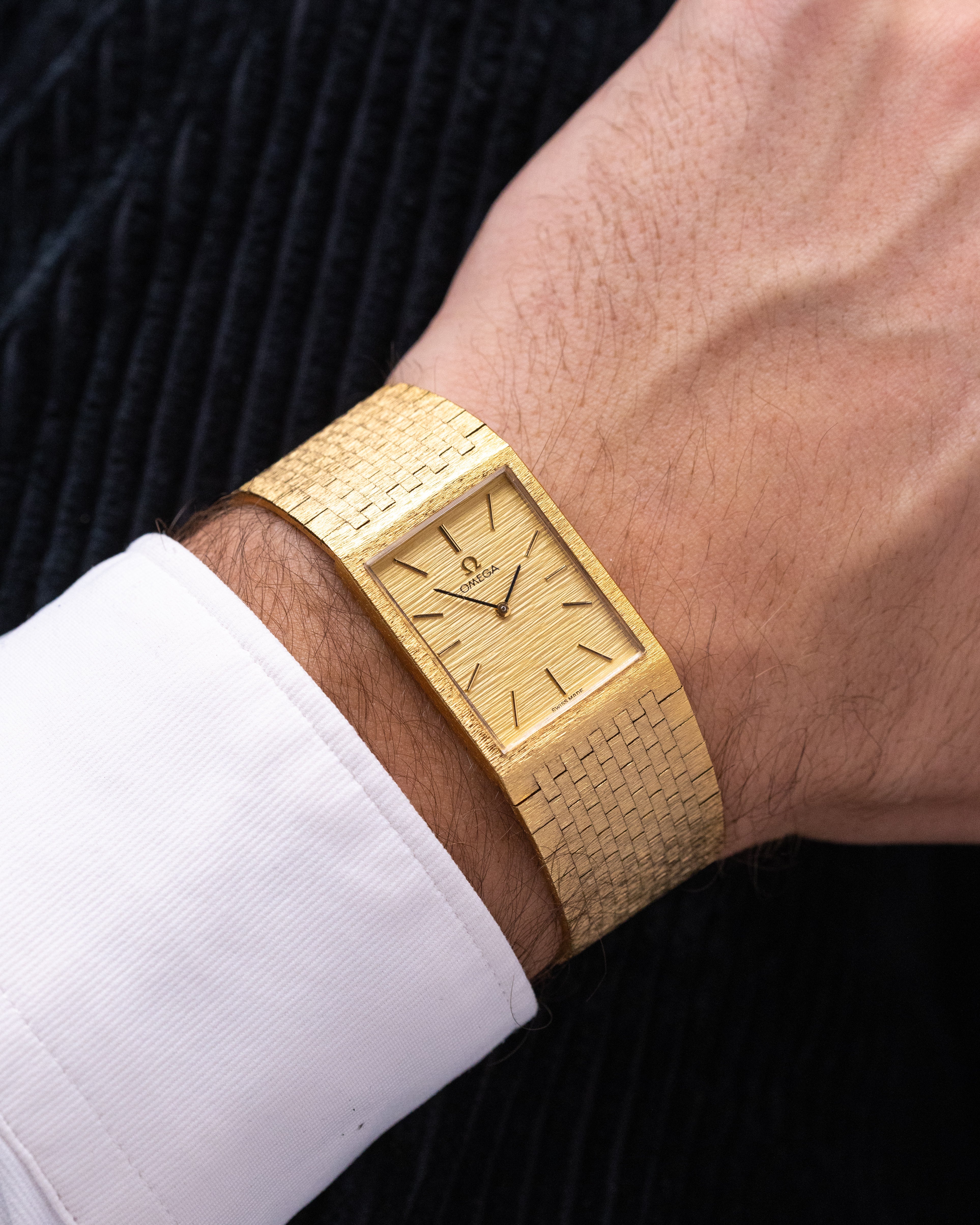 Vintage Omega Swiss Watch, Gold - Plated Case, Manual Wind Cal. 625, Made in England Circa 1978 - DuMarko