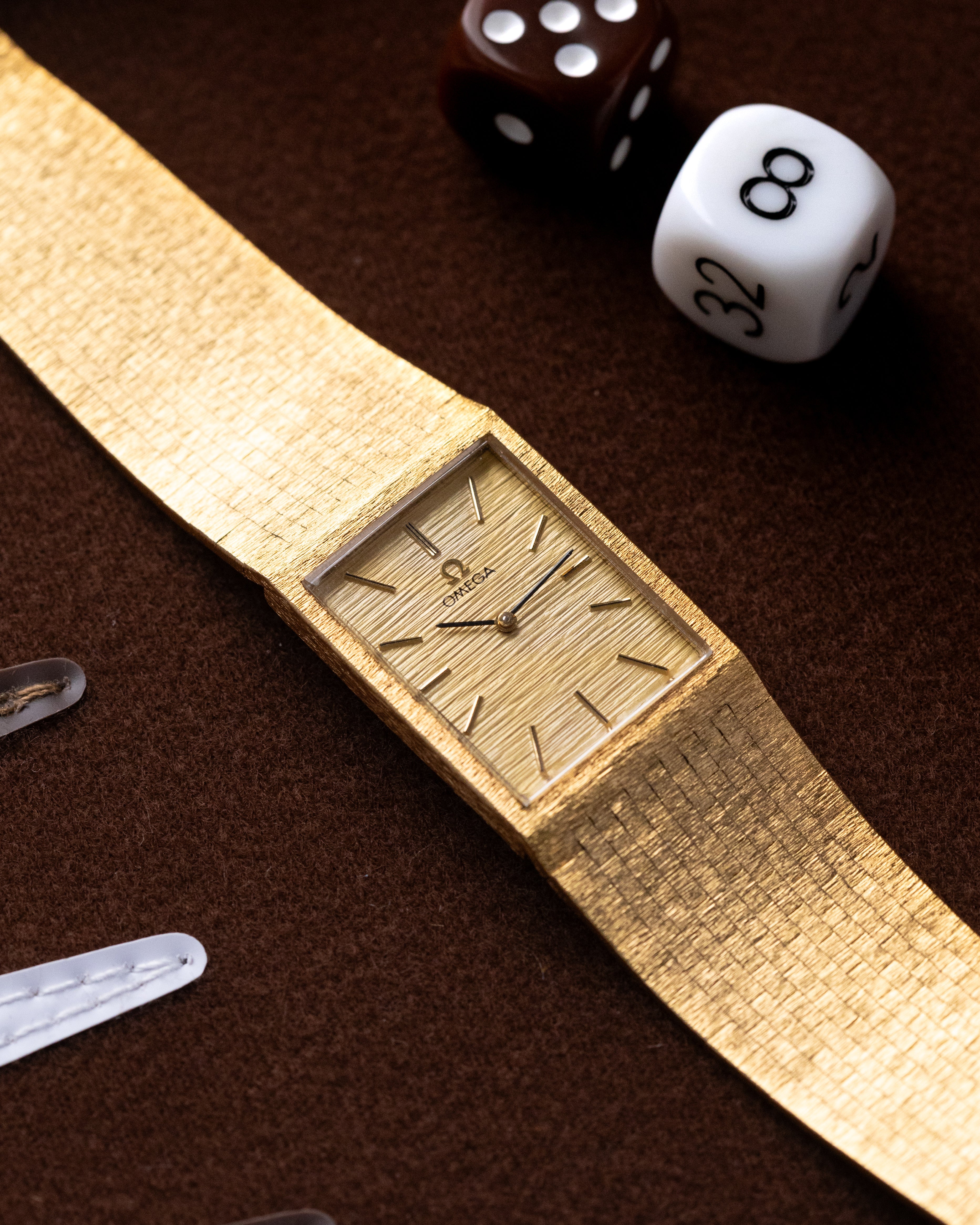 Vintage Omega Swiss Watch, Gold - Plated Case, Manual Wind Cal. 625, Made in England Circa 1978 - DuMarko