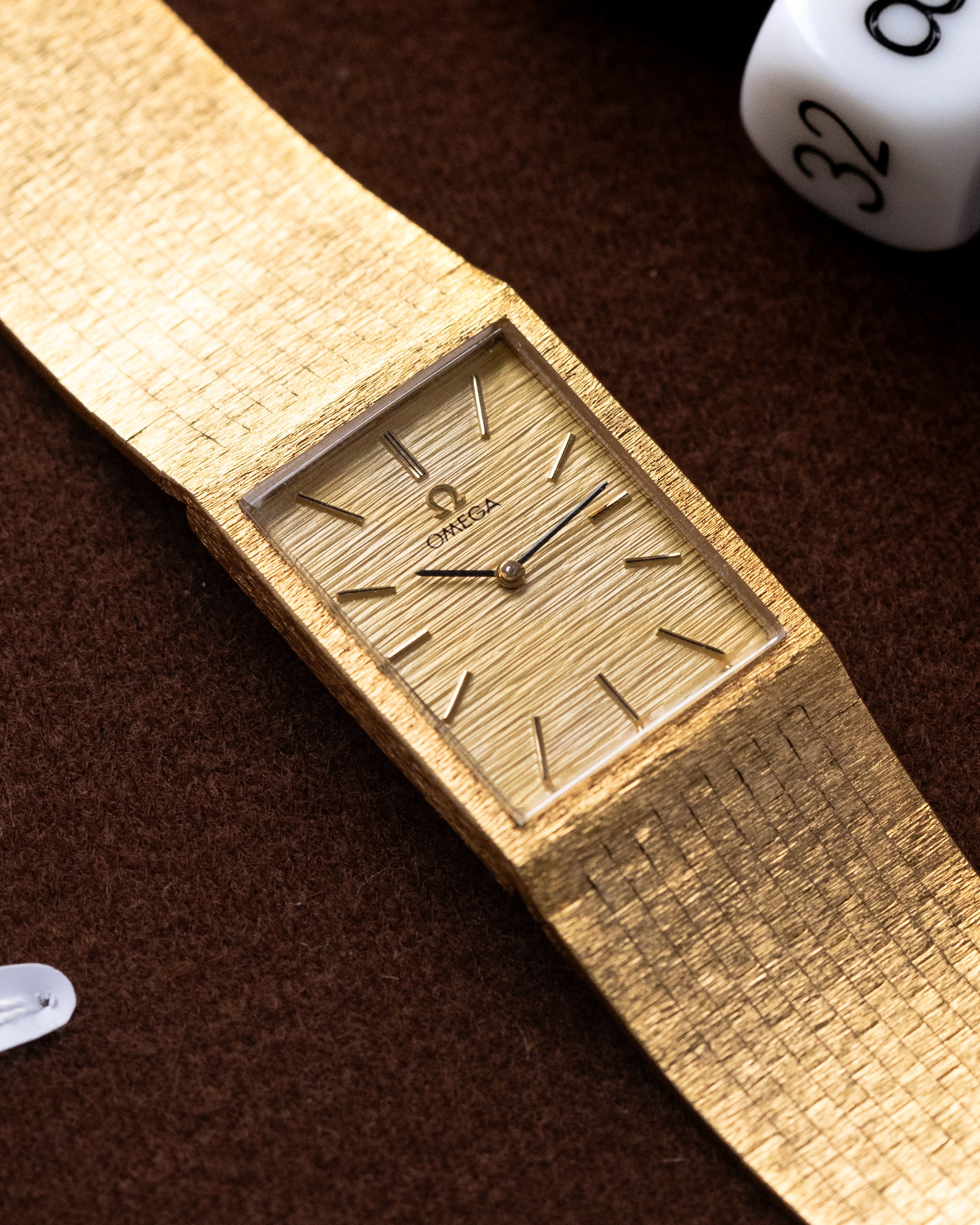 Vintage Omega Swiss Watch, Gold - Plated Case, Manual Wind Cal. 625, Made in England Circa 1978 - DuMarko