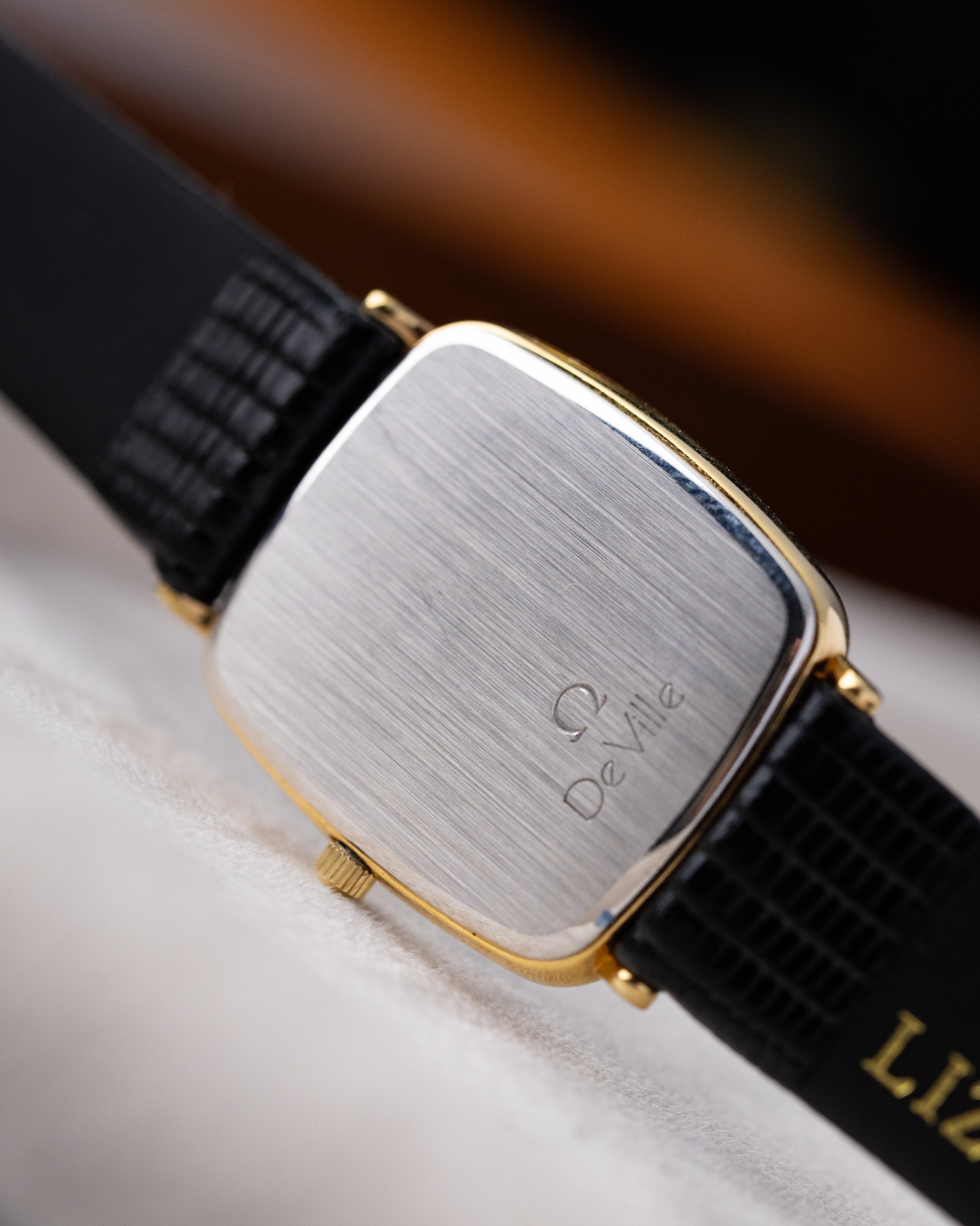 Vintage Omega Swiss Watch, Rare “Onyx” Style Black Dial, Quartz Cal. 1378, Ref. 195.0076 from 1980’s - DuMarko