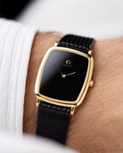 Vintage Omega Swiss Watch, Rare “Onyx” Style Black Dial, Quartz Cal. 1378, Ref. 195.0076 from 1980’s - DuMarko