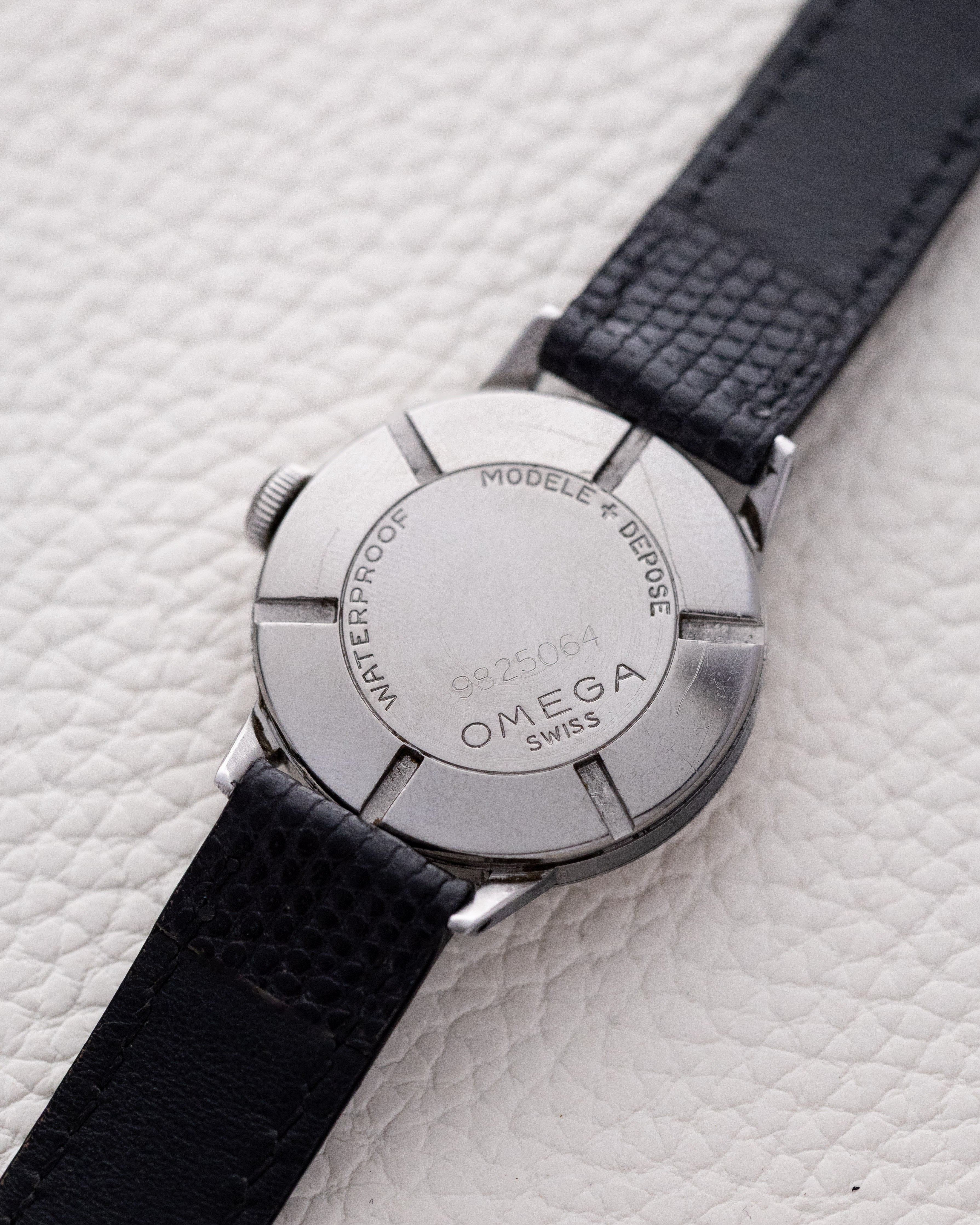 Vintage Omega Swiss Watch, Rare Tropical Salmon Dial, Cal. 26.5 SOB T2, Roman Numerals, Sub - Seconds from 1939 - DuMarko