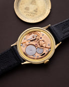 Vintage Omega Swiss Watch, Ref. 14309 Black Radium Gilt Dial 14K Gold Cal. 371 from 1947 - DuMarko