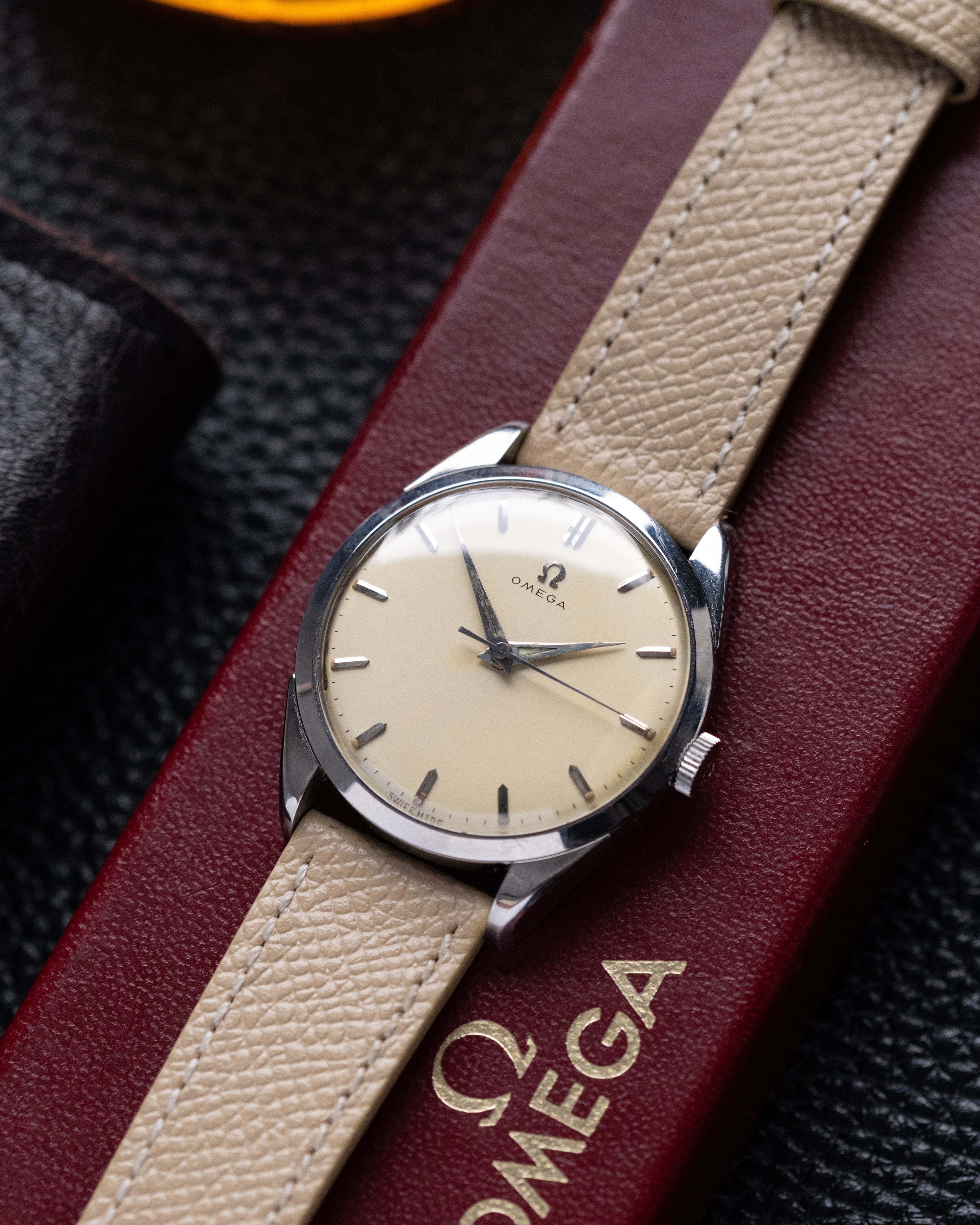 Vintage Omega Swiss Watch, Ref. 2910-8 SC, Cal. 284 from 1958