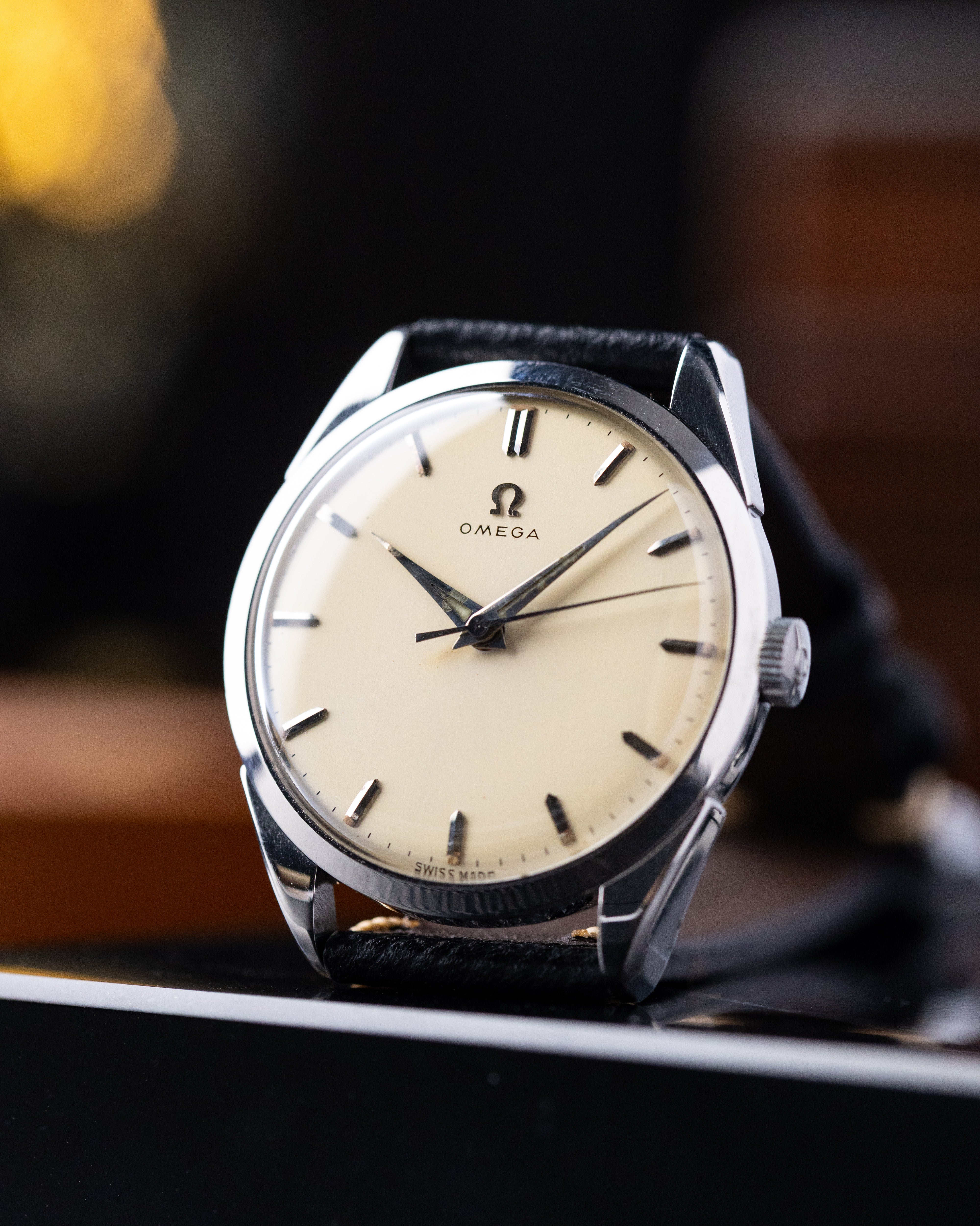 Vintage Omega Swiss Watch, Ref. 2910-8 SC, Cal. 284 from 1958