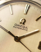 Vintage Omega Swiss Watch, Ref. KL 6312, Golden Linen Dial, Cal. 560, U.S. Collection from 1964 - DuMarko