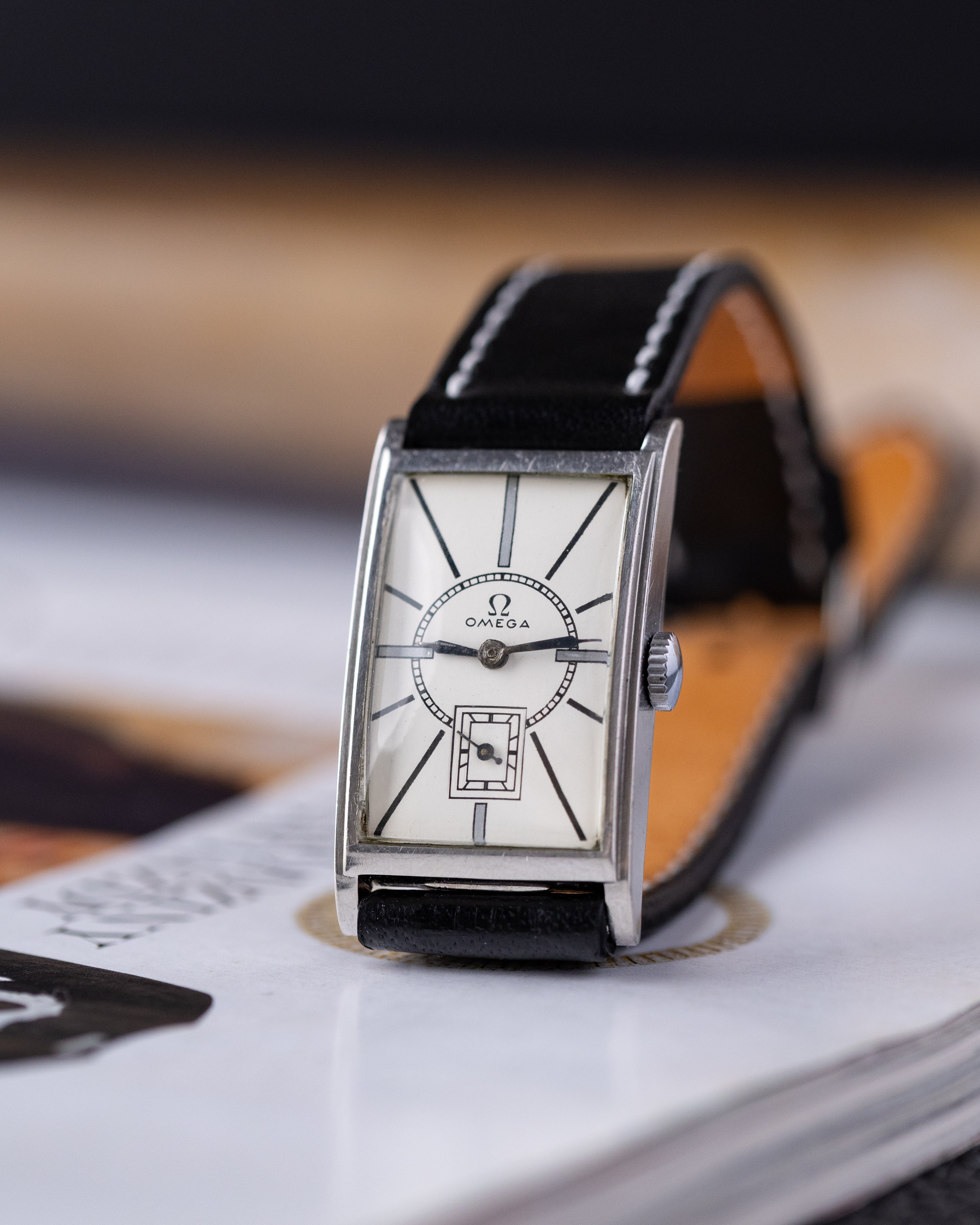 Vintage Omega Tank Square Watch from 1940's – DuMarko