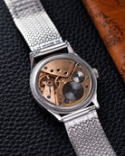 Vintage Omega Watch Jumbo Steel Case, Ref. 2181 - 8, Cream Dial Sub - Second, Cal. 30T2 from 1947 - DuMarko