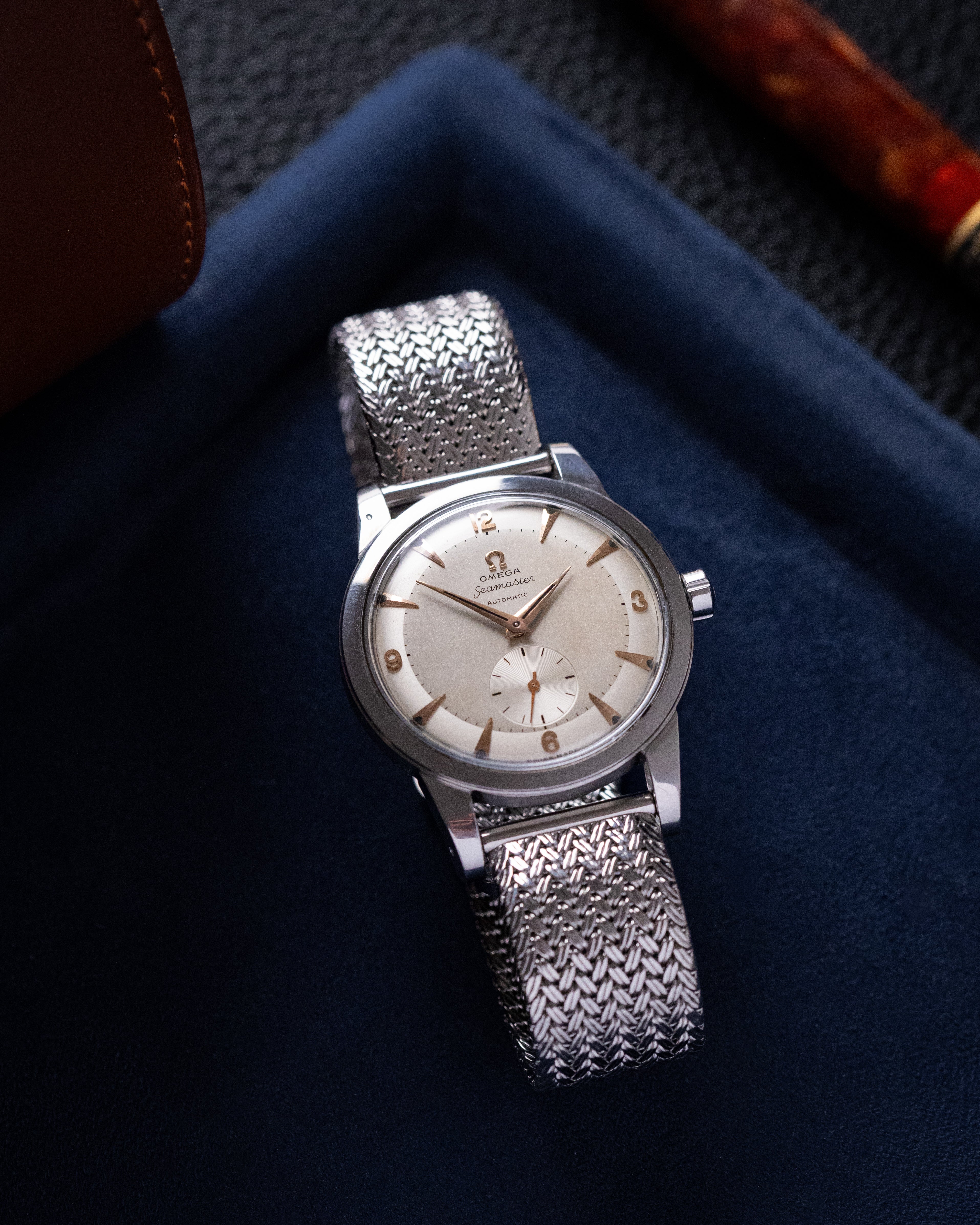 Vintage Omega Watch Seamaster Jumbo, Ref. 2657 - 4, Two - Tone Dial, Bumper Cal. 342 from 1952 - DuMarko