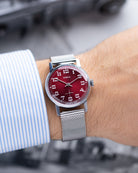 Vintage Pobeda, Vibrant Red Dial, Soviet Watch from 1970's - DuMarko