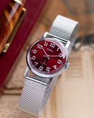 Vintage Pobeda, Vibrant Red Dial, Soviet Watch from 1970's - DuMarko