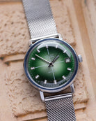 Vintage Poljot Automatic 2616.2H, Unique green dial, Soviet Watch - DuMarko