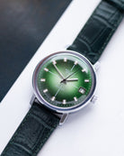 Vintage Poljot Automatic 2616.2H, Unique green dial, Soviet Watch - DuMarko