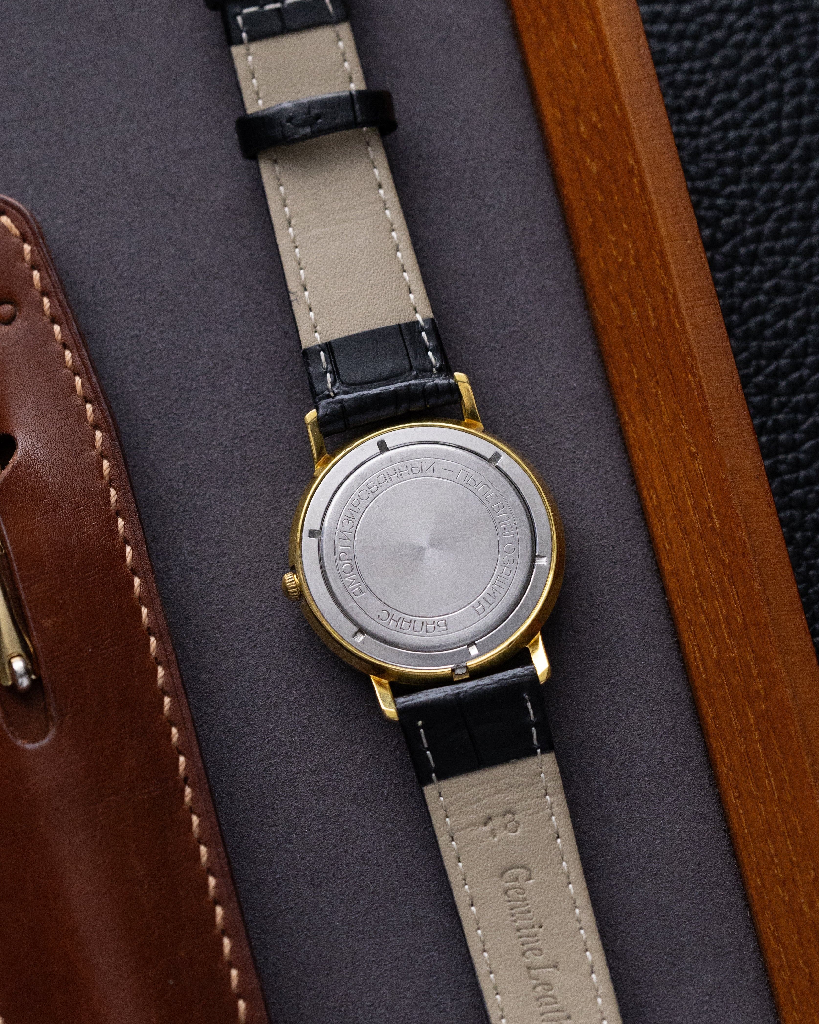 Vintage Poljot, Rare Soviet Watch, Rare Screw - like Applied Indices from 1970's - DuMarko