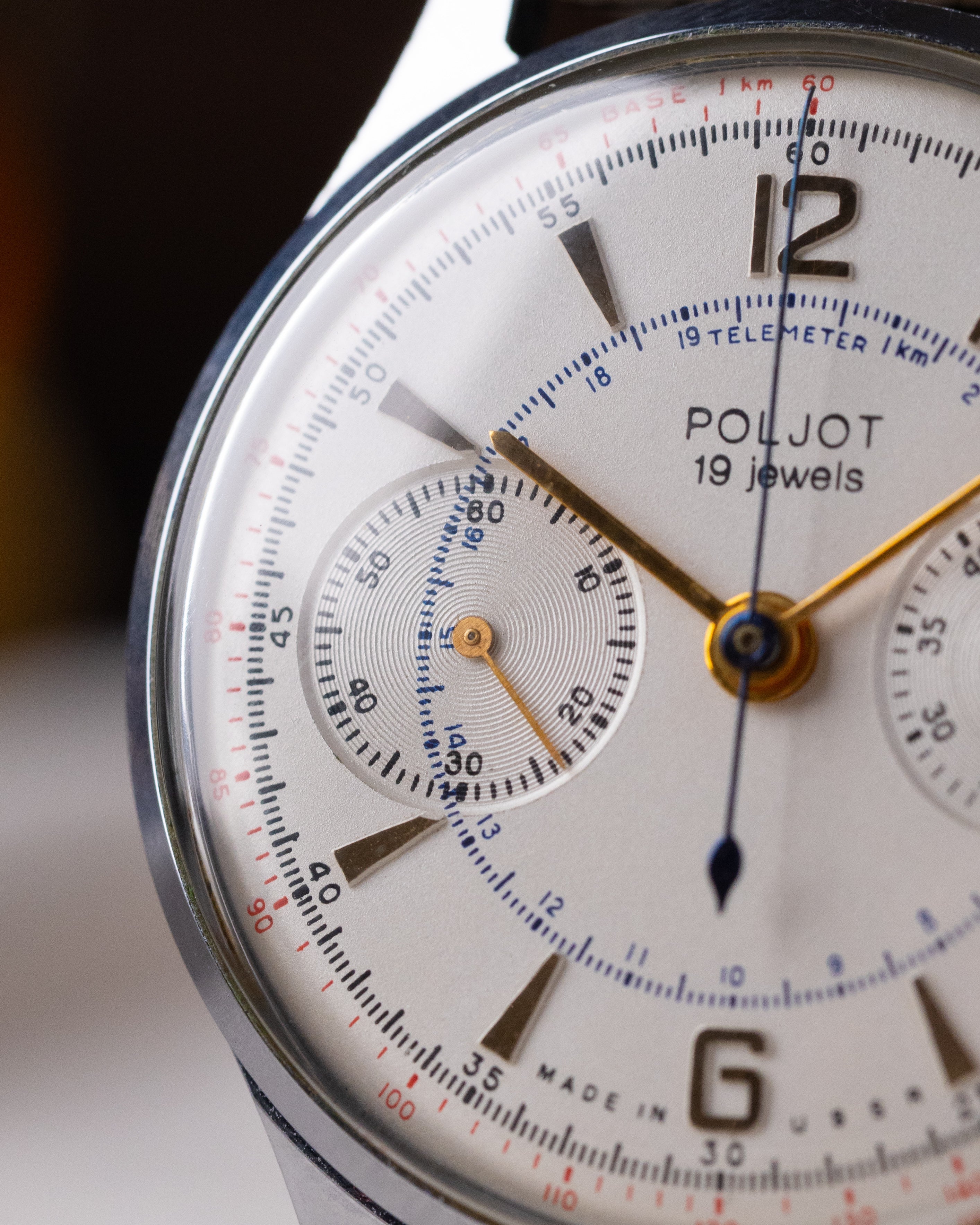 Vintage Poljot Strela, Soviet Watch, Completely Original, Cal.3017, Chronograph for Aviators and Astronauts - DuMarko