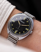 Vintage Raketa Military, Black Dial, Soviet Watch from 1980's - DuMarko