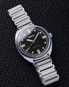 Vintage Raketa Military, Black Dial, Soviet Watch from 1980's - DuMarko