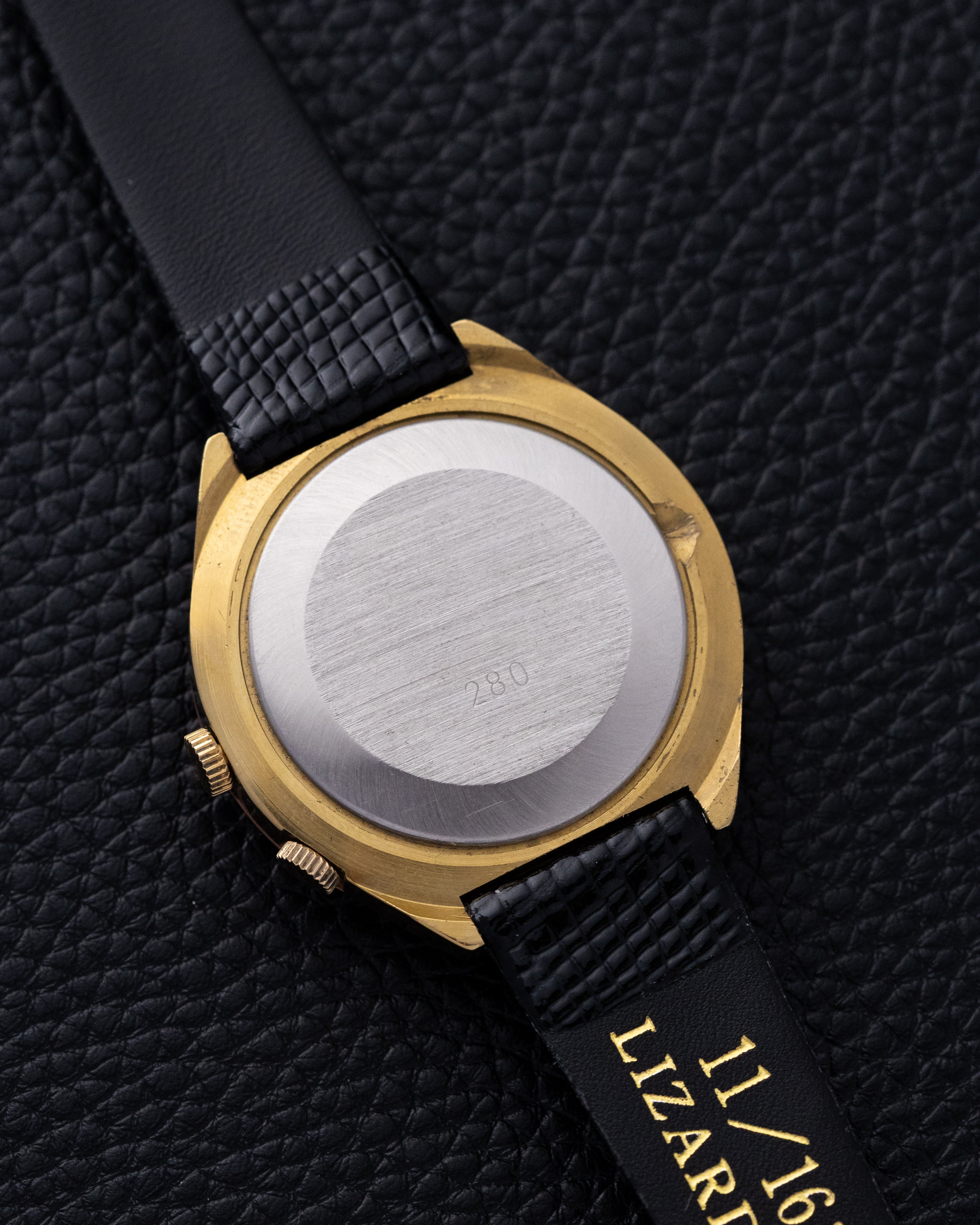 Vintage Raketa Perpetual Calendar, Golden Brushed Dial, Jumbo Case, Made in USSR - DuMarko