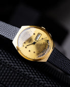 Vintage Raketa Perpetual Calendar, Golden Brushed Dial, Jumbo Case, Made in USSR - DuMarko