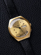 Vintage Raketa Perpetual Calendar, Golden Brushed Dial, Jumbo Case, Made in USSR - DuMarko
