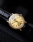 Vintage Raketa Soviet Watch, Cal. 2614.Н Golden Sector Dial from 1980's - DuMarko
